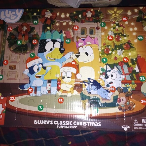 Bluey Advent Calendar Holiday Countdown  NEW unopened - Picture 2 of 4